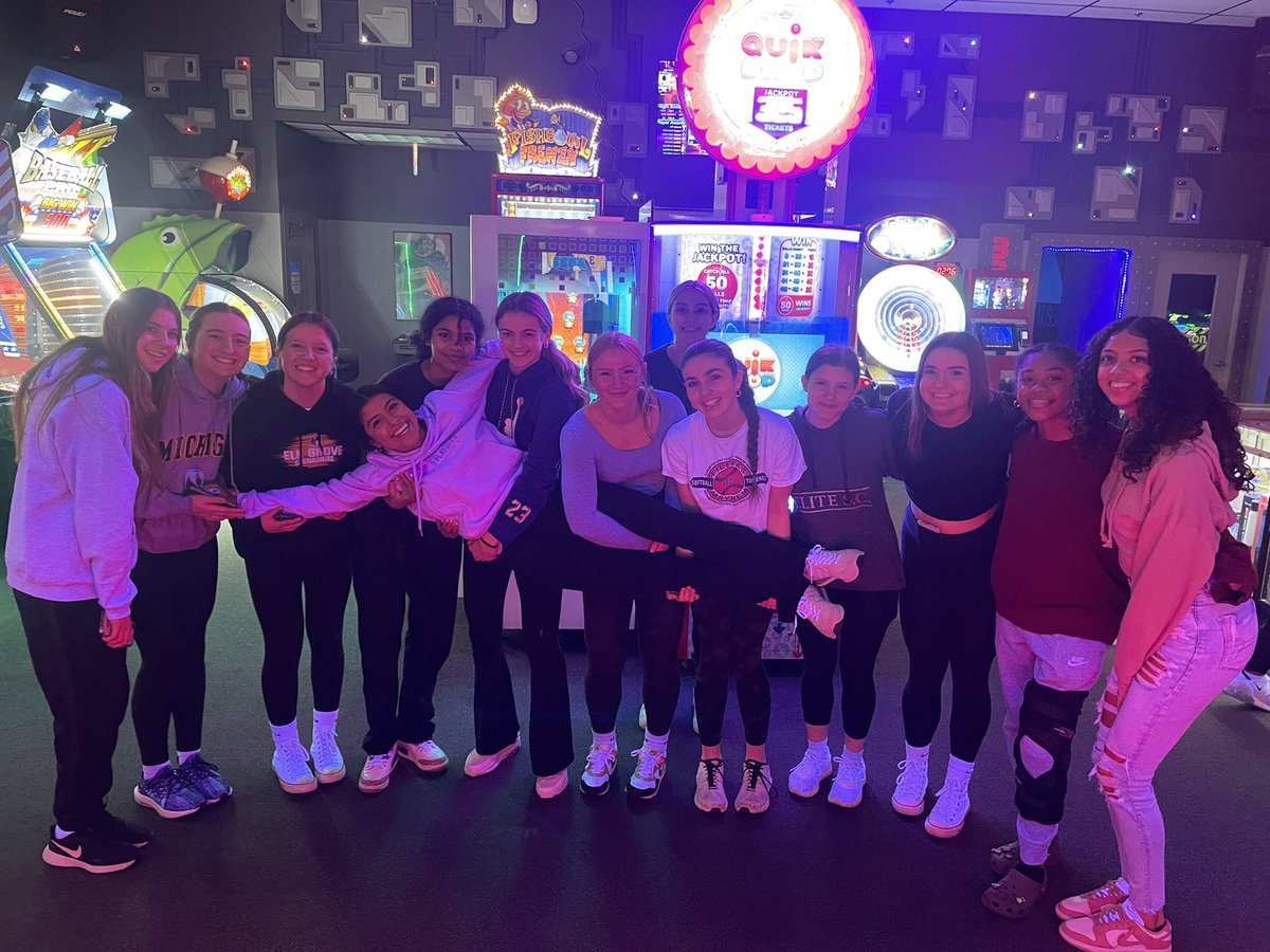 Took a break from practice and went and played laser tag!