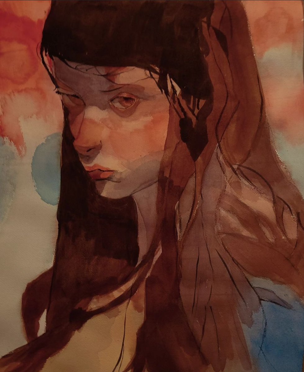 codearchist's tweet photo. #theintrovert #watercolors #masterstudy #watercolorpainting #watercolorsketch #traditionalart #malen #figurepainting #art #painting #figuredrawing https://t.co/1vuLoLacML