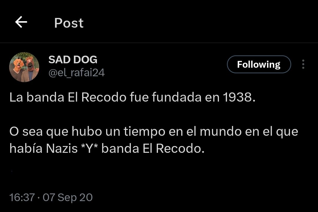 Pero qué has hecho, Geris!?! Bubulubeaste a Belcebú!!!

( Este xuite ha sido traído a ustedes por La Banda El Recodo de Don Cruz Lizárraga y este kebonito y kepresioso tuite )

[ youtu.be/2J3eYmu5wFQ ]