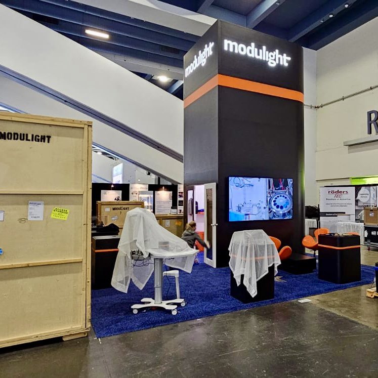 modulight's tweet photo. ⭐️ Modulight booth #1267 in Moscone Center South Hall is all set up and ready for you! 💪 Drop by to explore our latest #ML6600 platform offerings tailored for flow cytometry and quantum applications - and plenty more to discover. 🧡
#PhotonicsWest2024 #LaserFamily #KillCancer https://t.co/U8WsDdjfQ9