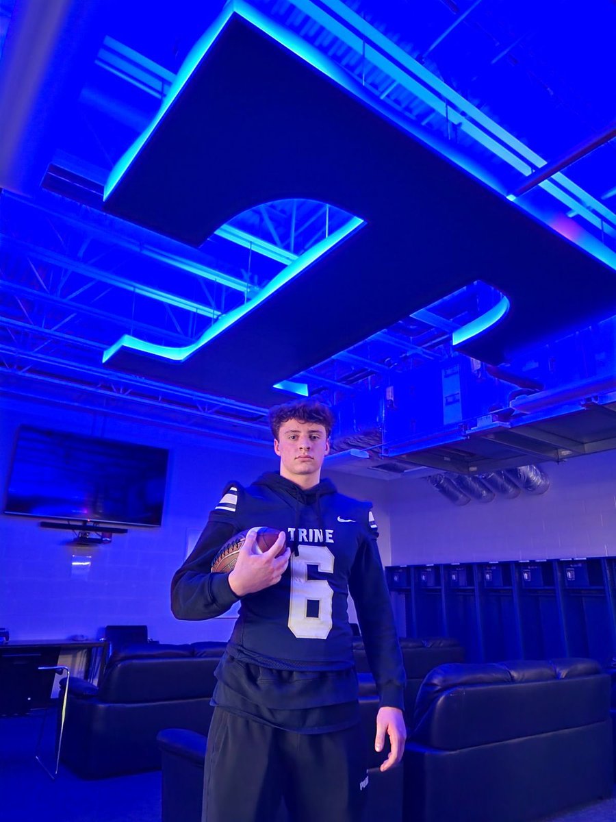 I had a great visit this weekend with <a href="/TrineThunderFB/">Trine Thunder FB</a> and I would thank <a href="/CoachAbbs/">Troy Abbs</a> @CoachBCullen <a href="/CoachRRiley/">Robert Riley</a> for the opportunity.