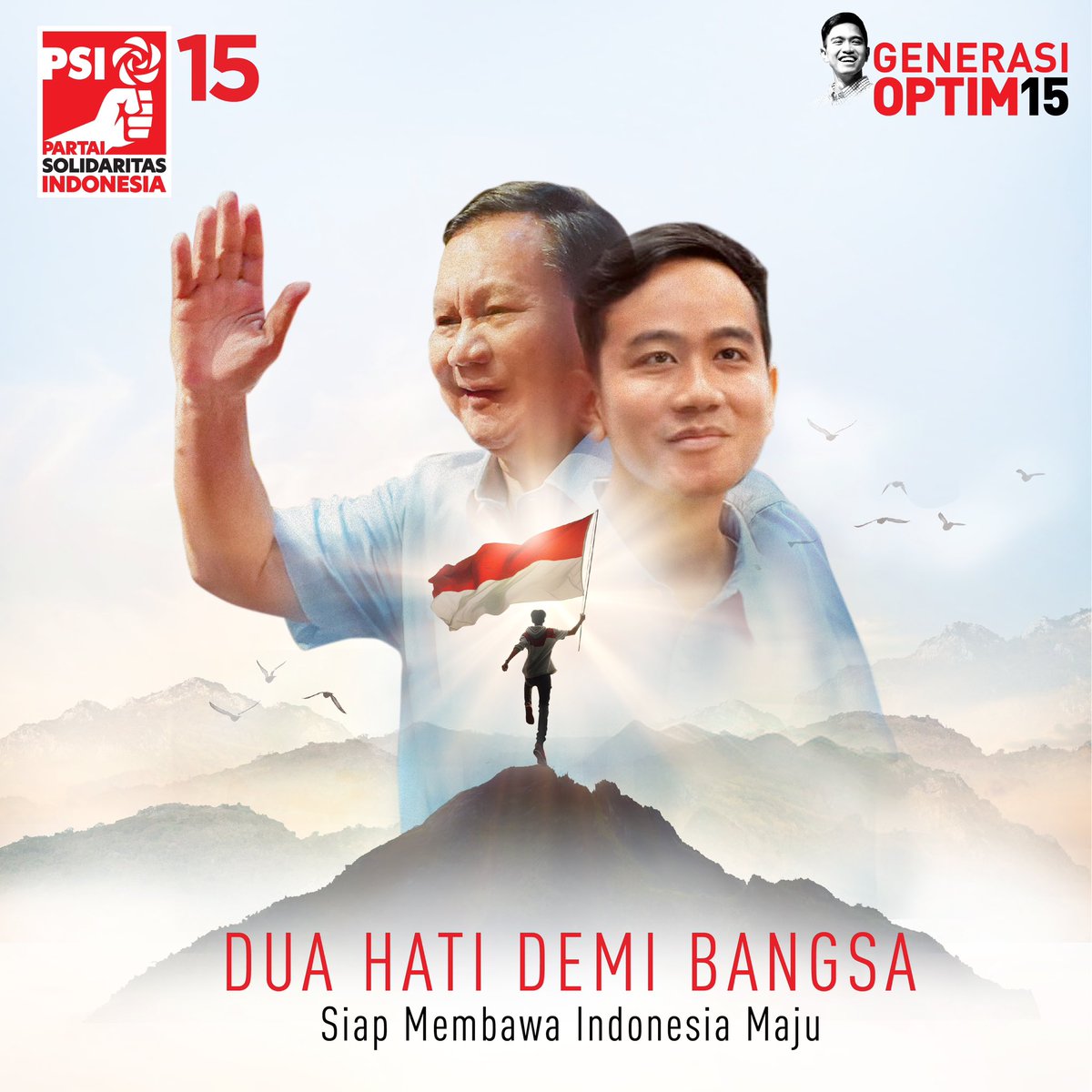 psi_id's tweet photo. Ketika 2 hati punya visi yang sama untuk Indonesia lebih maju, adil, dan sejahtera. ๐ซถ๐ผ๐ซถ๐ผ
NANTIKAN DI TPS TERDEKAT DI TEMPATMU
PASTIKAN COBLOS PASLON NOMOR 2 โ๐ผ
#PilihPrabowoGibran
#PrabowoGibran
#AkuKamuPilihPrabowoGibran
#IkutJokowiPilihPSI
#PemiluDamai
#GenerasiOptim15
#PSIMenang
#IndonesiaMaju
#PSI