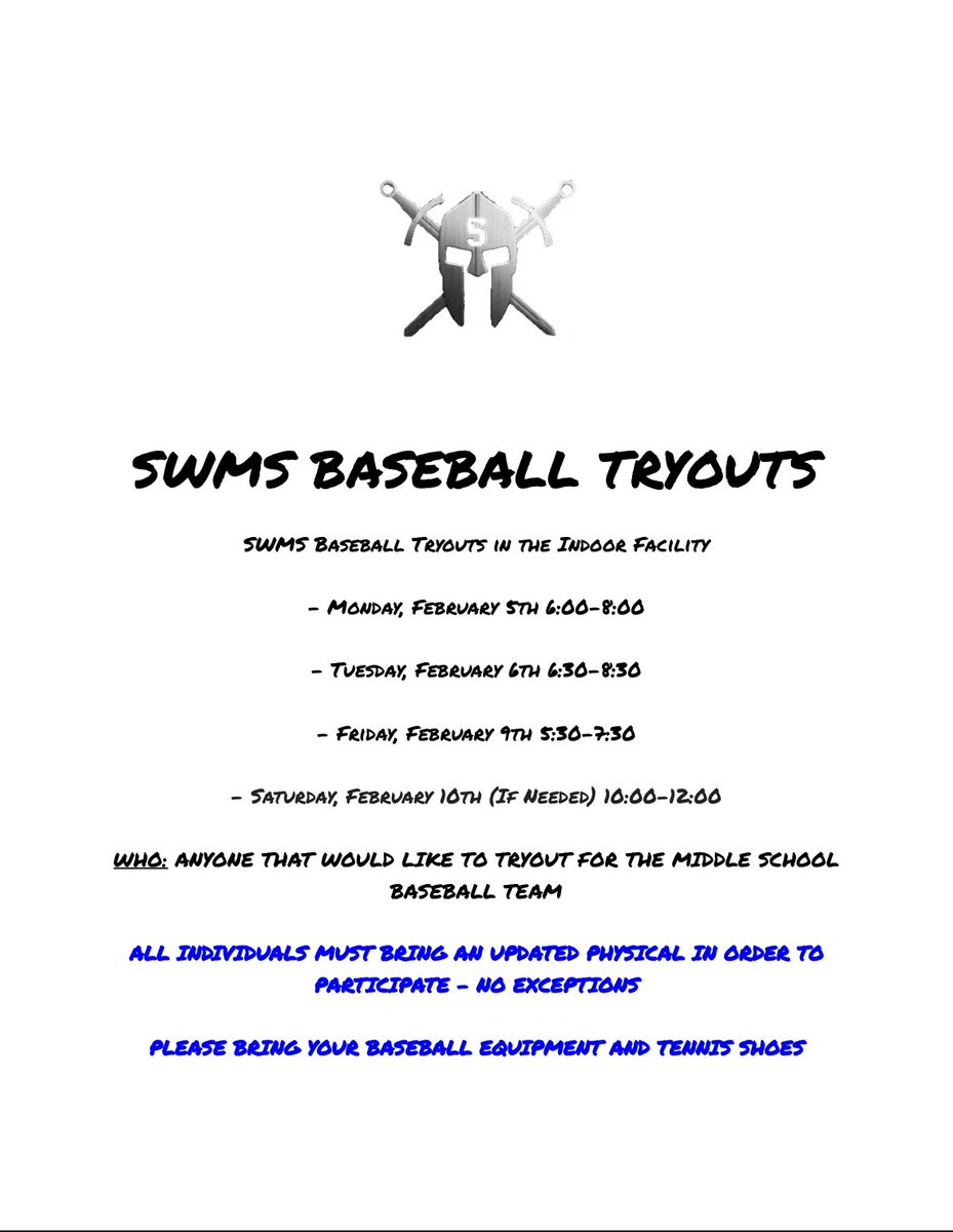 South Warren Middle School Baseball tweet media