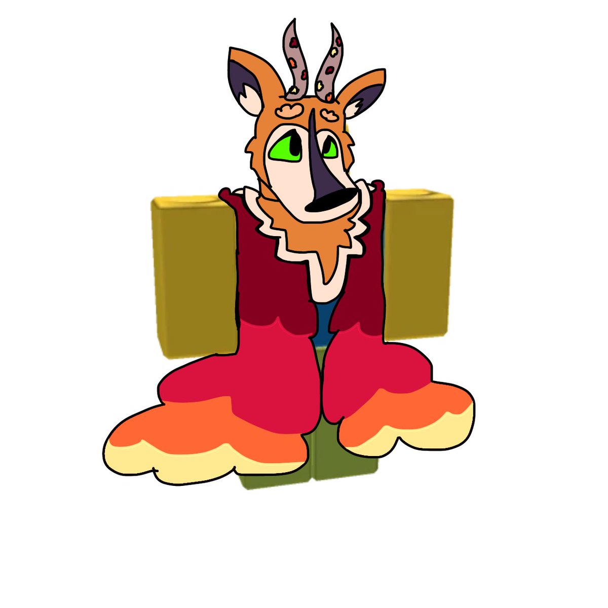 Guys what if… gazelle Roblox set

Name ideas:
-Rosy Gazelle Fluff
-Rosy Gazelle Dress
-Rosy Gazelle Head
#themaskedsinger #gazellemask