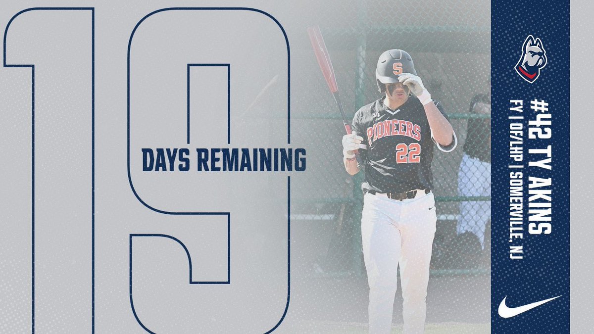 Countdown continues with first year two-way Ty Akins from Somerville, NJ

🗓️19 days until first pitch
