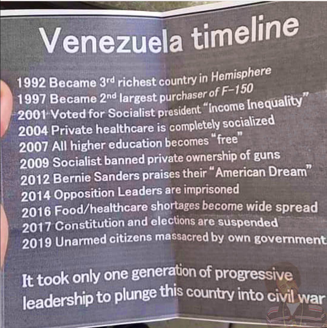 Just one generation to screw it all up