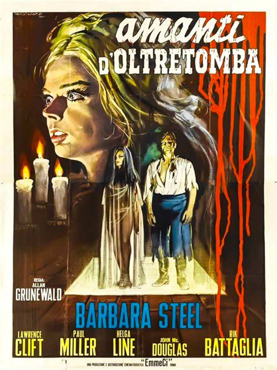 #Horror365Challenge 30/366
#NowWatching #GothicHorror #BarbaraSteele   

“Nightmare Castle”(1965)
Dir Mario Caioni

The Queen of Gothic Horror!!👸🏻❤️‍🔥 Bar-bar-a👏

Barbara Steele, in a dual role, stars in this tale of deception, torture, and revenge from beyond the grave💀
⭐️⭐️⭐️⭐️