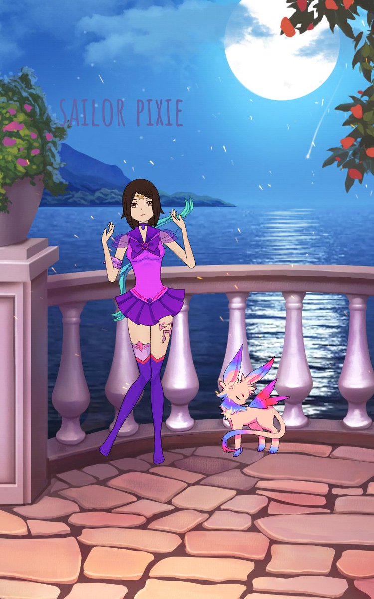 Saliorscotraine's tweet photo. Made a oc sailor scout team their the sailor scouts Elysion 

Sailor crystal outfit is different because she's the leader

Working on back stories atm https://t.co/PCZf352vlF