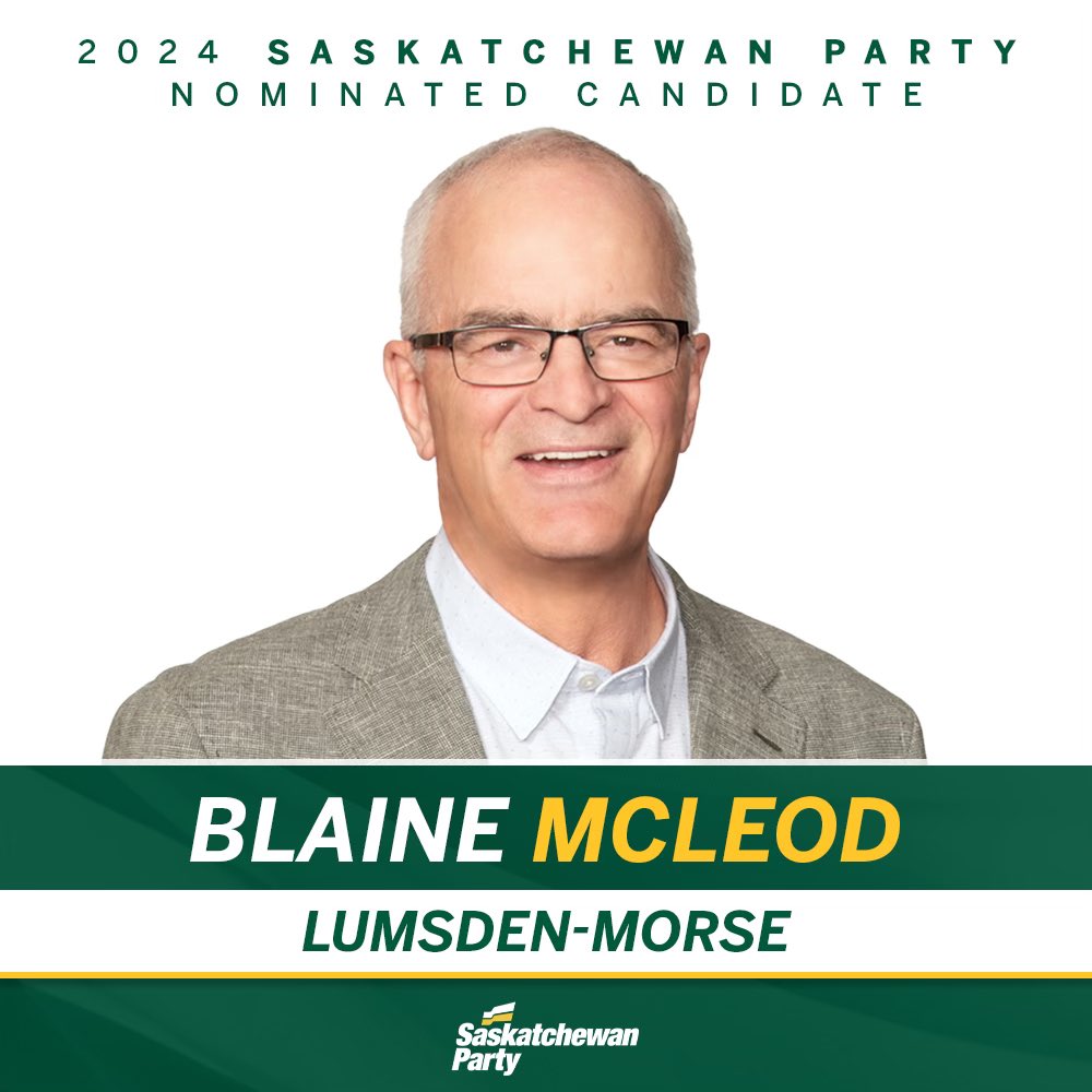 Saskatchewan Party tweet media