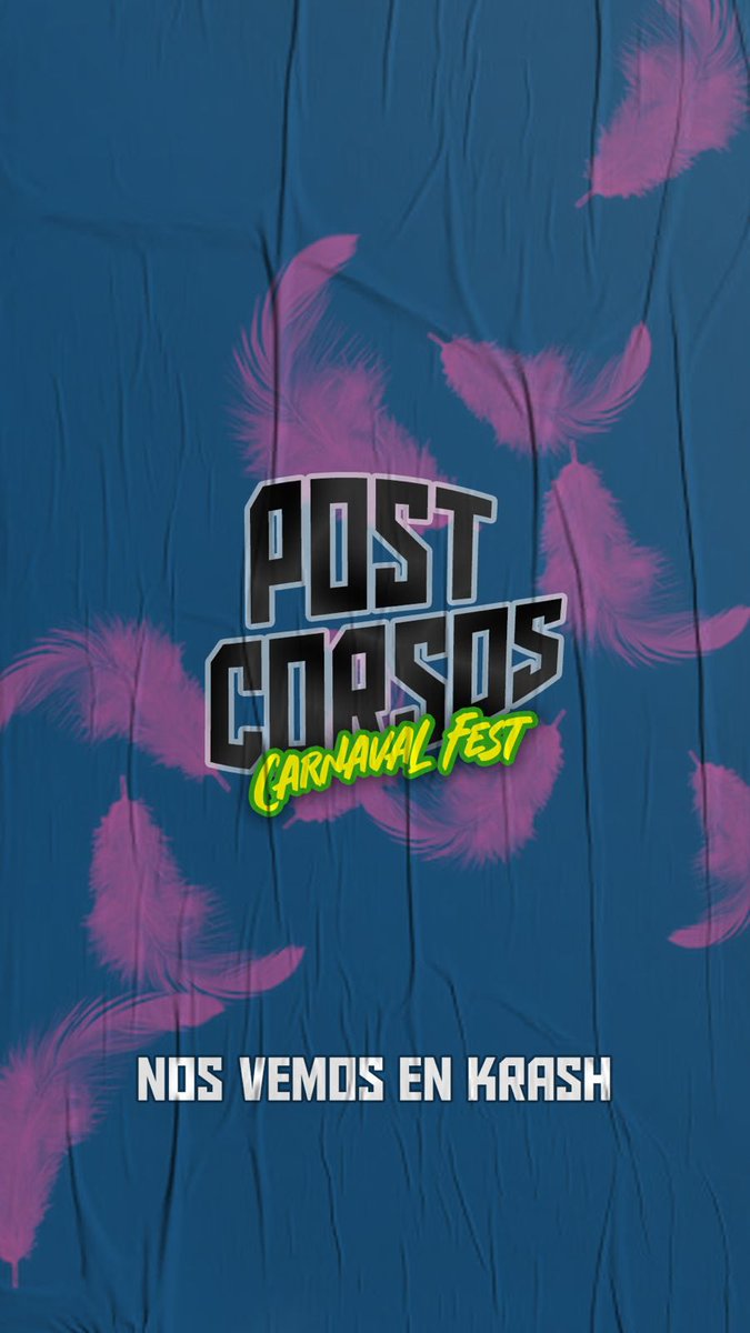 krashdisco1's tweet photo. Volvió el carnaval y el post corsos en krash como se debe 😎 https://t.co/QM7sk7sHcF