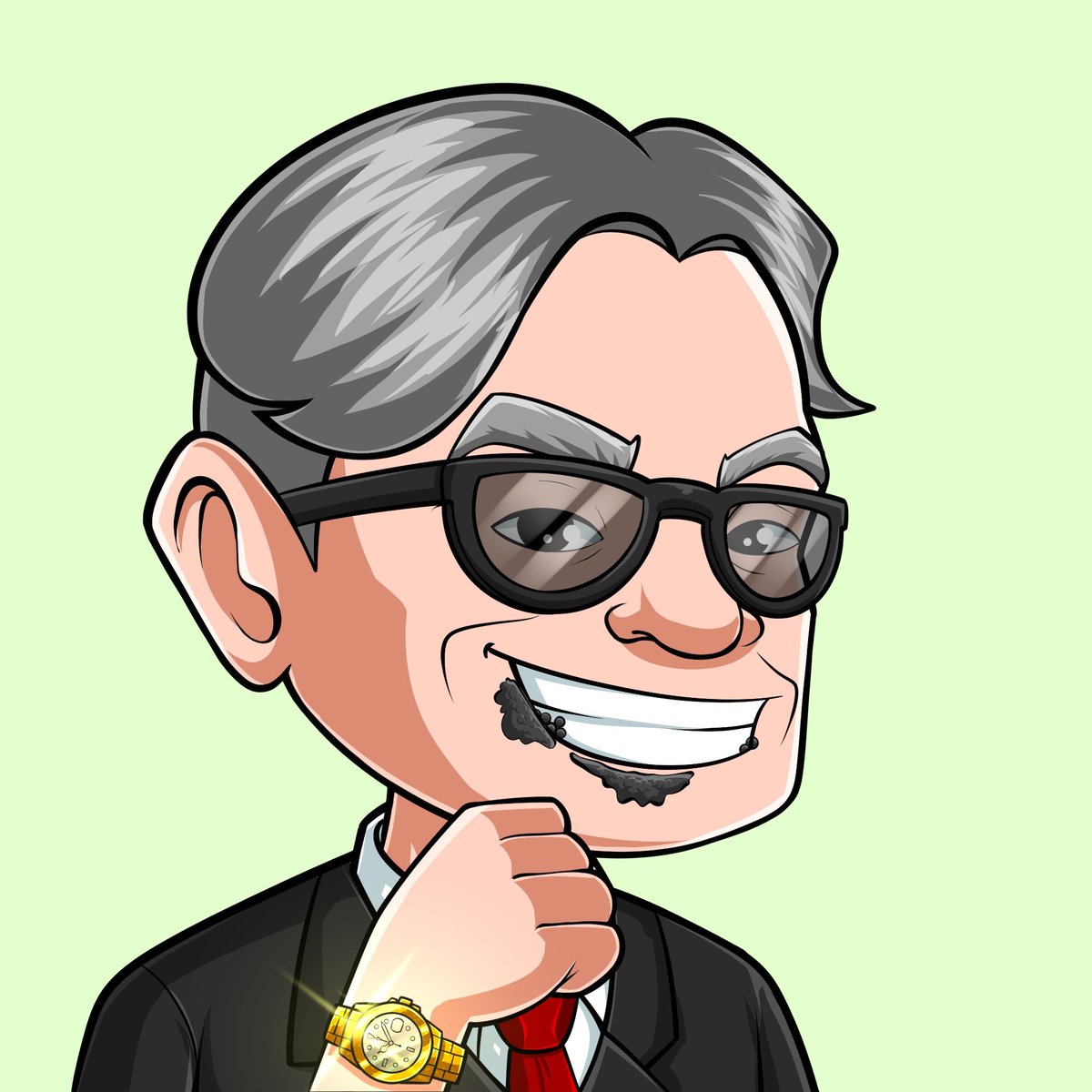 Meet the elders.  

Icons of opulence and affluence. Each elderly character embodies the pinnacle of success, with exquisite details reflecting their accumulated wealth, sophistication, and life experiences.  

« How’d you know I just had caviar ? »