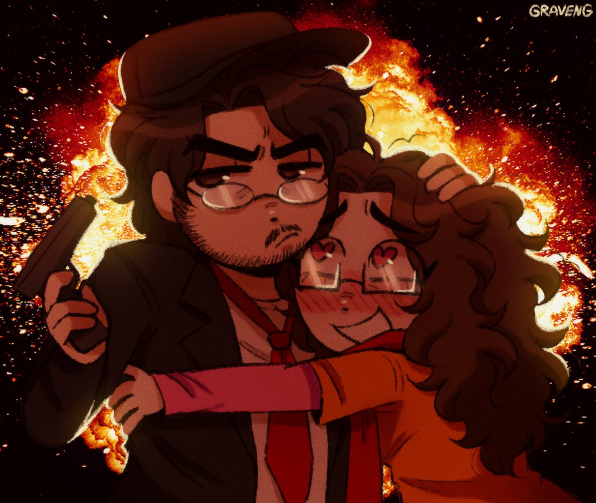 me and my boyfriend as the nostalgia critic and hyper fangirl

#channelawesome #nostalgiacritic #art