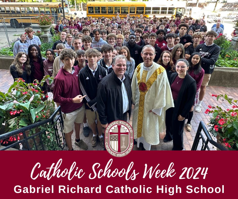 As we kick off Catholic Schools Week 2024, we are filled with gratitude for the dedication of our faculty and staff; the energy and enthusiasm of our students; and the support and generosity of our alumni, families and friends. We are GR!