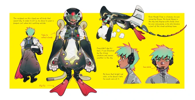 Some character pages for my personal projects🫶🫶🫶 