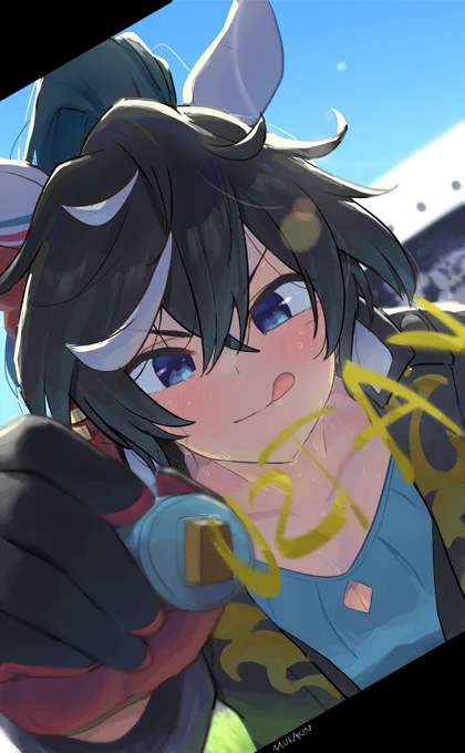 #このタグを見た人は推しの初描きと現在の絵を載せる前はシリウスだったので今回はシビエスで。イラストも更新したし。ちょっとは成長していると信じたい←ビフォー        アフター→ 
