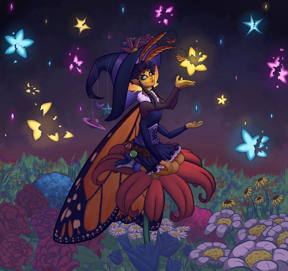 TheEvilMoon_'s tweet photo. I worked a lot on this piece to get into my university, I'm nervous and I hope they accept me ;-;

Even so, I really enjoyed this, and I love it :3

#Fairy #fantasy https://t.co/7U1fev0l0v