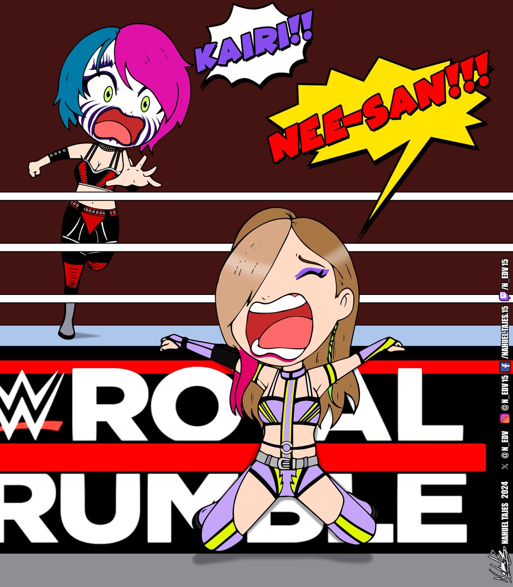 Kabuki Rumble
<a href="/KAIRI_official/">Kairi Sane</a> <a href="/WWEAsuka/">The legendary Empress ASUKA / 伝説のASUKA皇后</a> 

#kabukiwarriors #DamageCTRL #KairiSane #asuka #WWERaw  #RoyalRumble