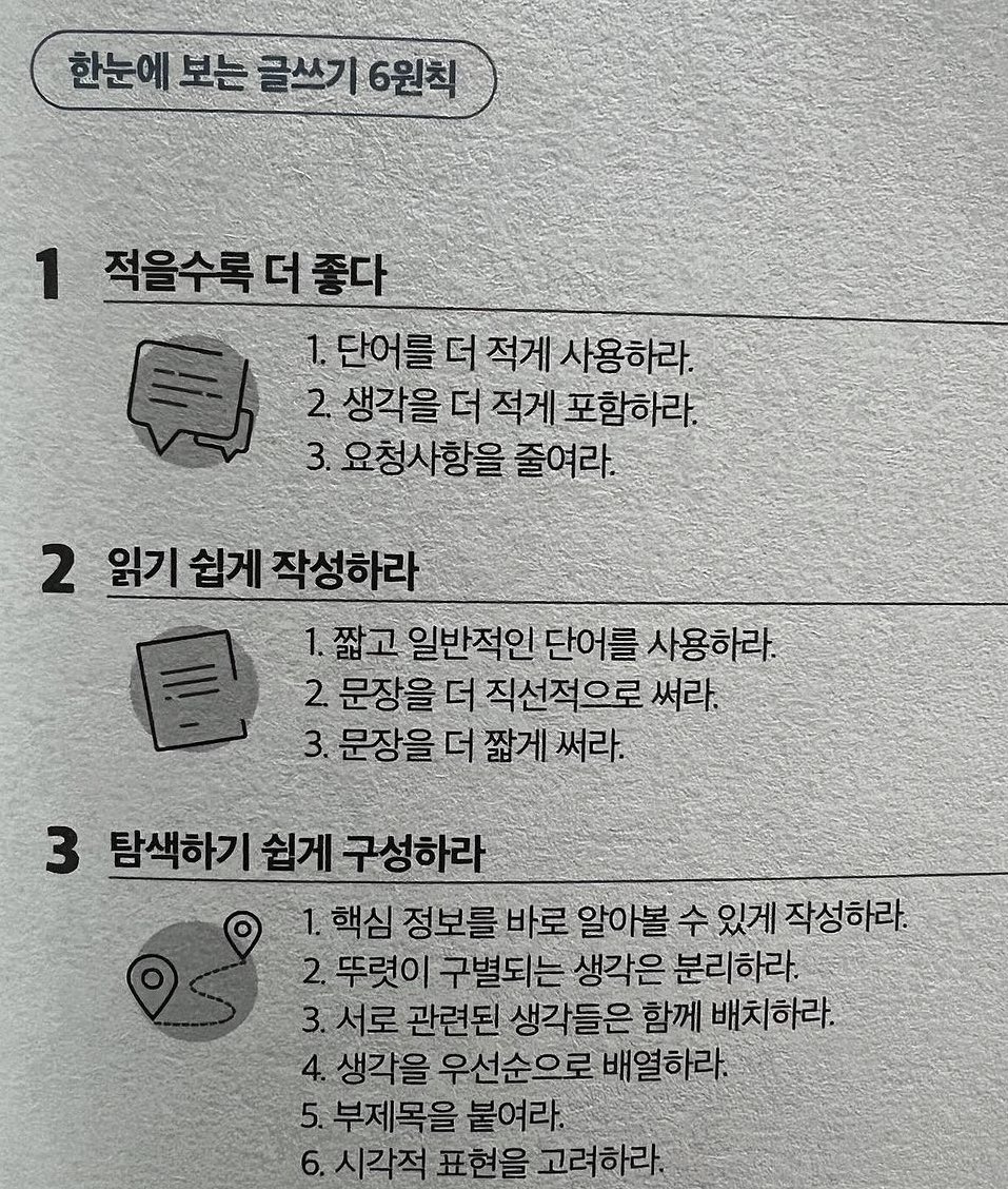 richdad_c's tweet photo. <이토록 간결한 글쓰기> 책 내용. https://t.co/9fomh5xdnB