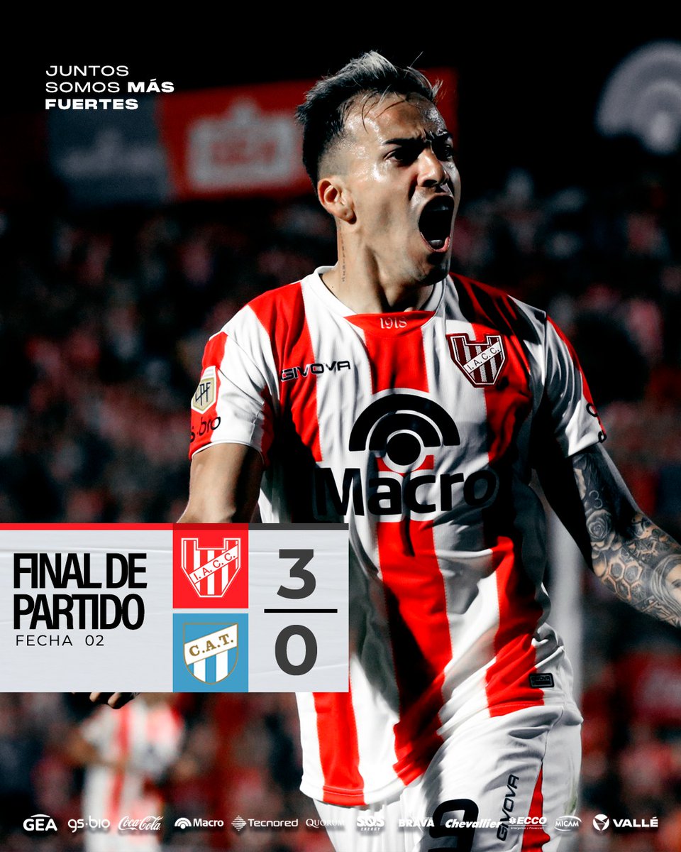 ⏱🔚 GANÓOOOOOOOOOOO EL GLORIOSO Y PERFUMADÍSIMO INSTITUTO JUJU 🔥

#Instituto 3⃣🆚0⃣ Atlético Tucumán

#CopaSurFinanzas ⚽️
#JuegaInstituto 🇦🇹