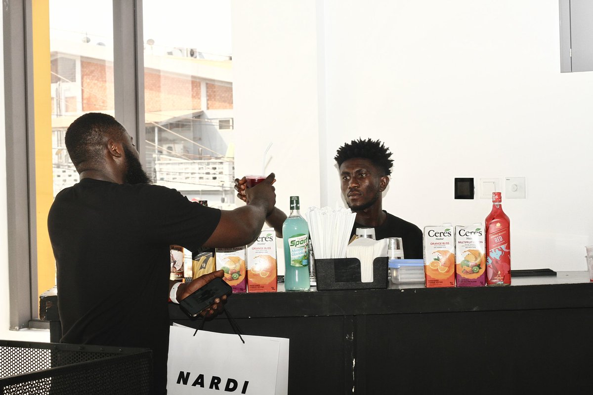 BernardDow's tweet photo. NARDI clothing pop up !! Accra ,Ghana !!
#nardiclothing #nardiapparel #nardistudios #nardiclo #nardiwear #nardioutfitters #nardibrand #nardibrandghana #Wearnardi #nardihomme #nardifemme #nardiclothingpopupshop #nardidonations #nardi #dopeconnectz https://t.co/wrEkGyf8Es
