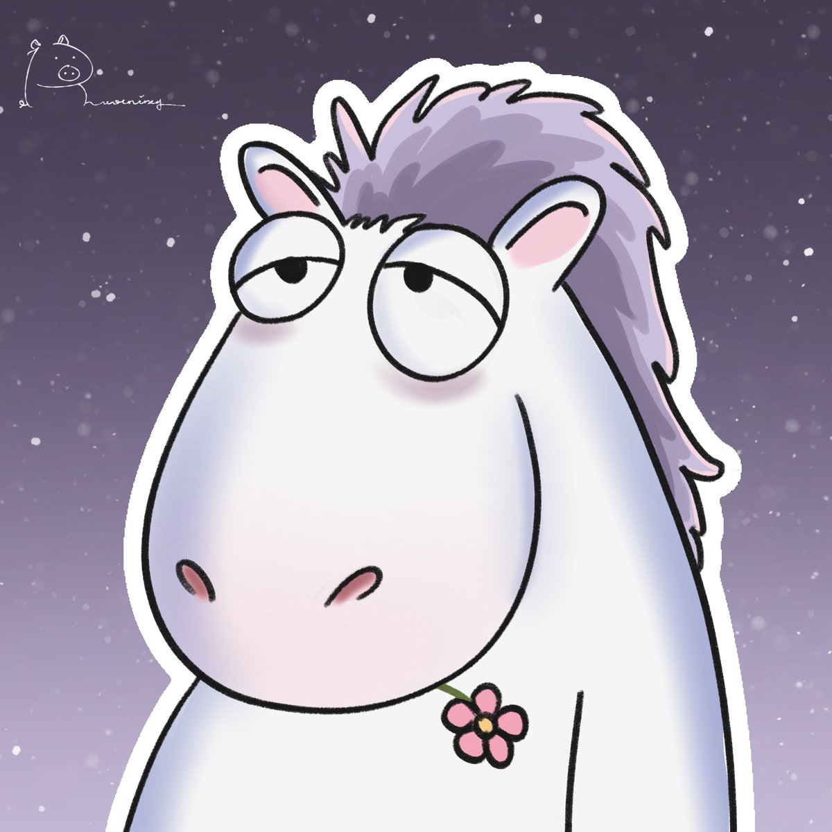 puka_tru's tweet photo. Ngựa Quay 🦄 #PartyAnimals #fanart https://t.co/ykrXsSttk9