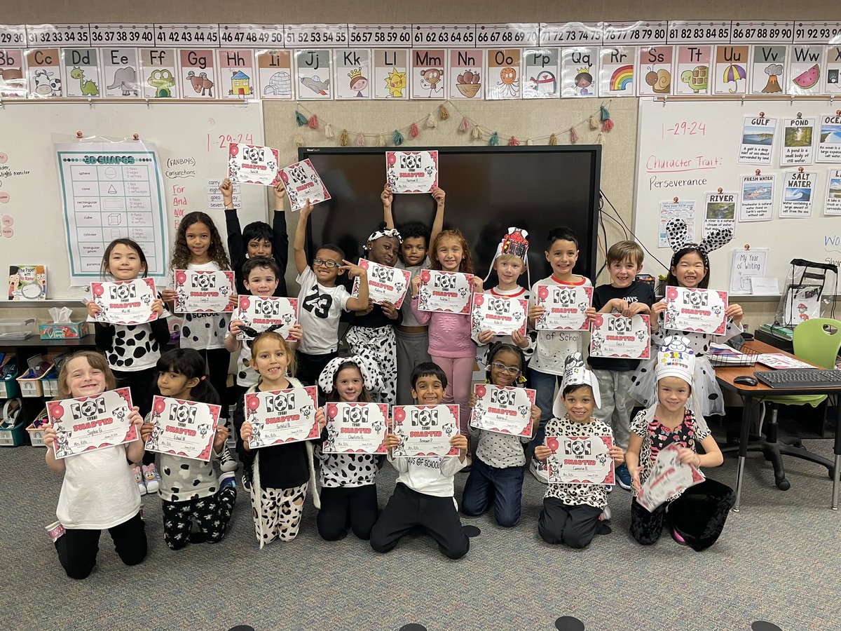 RiffesFirsties's tweet photo. Riffe’s firsties are 101 days smarter! #mcclure2324 #101daysofschool https://t.co/1LCUVoI4Cx