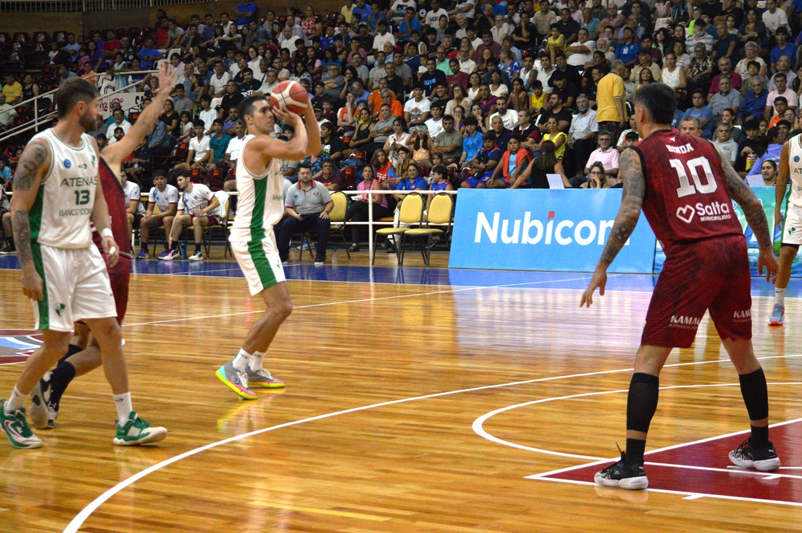 Atenas venció a Salta Básket y se afirma en la punta de la Liga Argentina | Canal Showsport