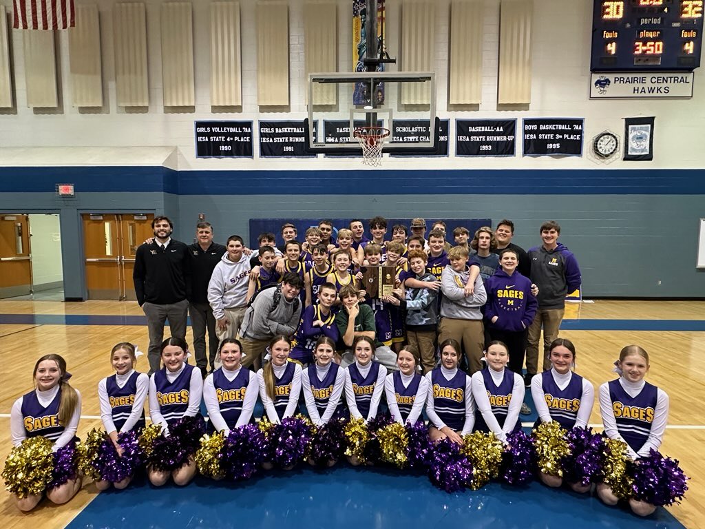 MmsSages's tweet photo. State Bound!!! Here we go!! Congratulations to the 7th grade boys on another incredible win. Go Sages!! https://t.co/fgwMa9i0NM