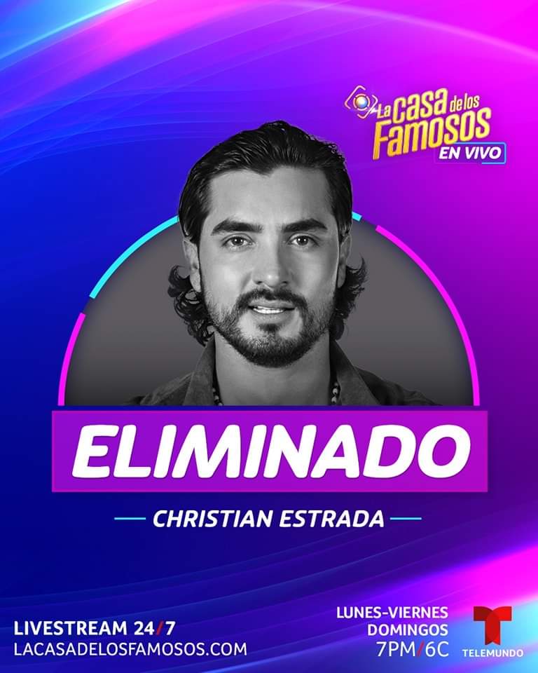 WOW! 😱 Christian Estrada es el primer ELIMINADO de la #LaCasaDeLosFamosos,  #LCDLF4, #JosebraNews, #ChristianEstrada,