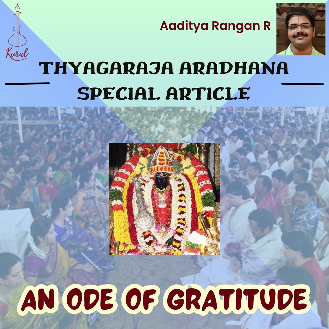 Kural_Magazine's tweet photo. On the 177th Aaradhana of one of the greatest of Carnatic Composers, R Aaditya Rangan explores an ode of Gratitude by the bard - the evergreen Endaro Mahanubhavulu of Sri Tyagaraja!

https://t.co/0ZXVTAd3lG https://t.co/imCV7L7b0O
