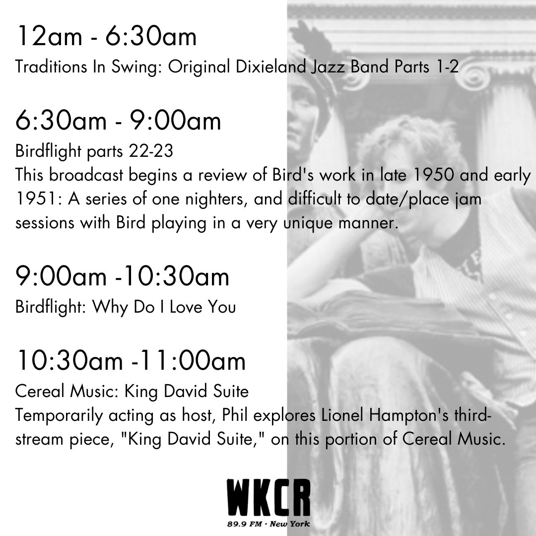WKCRFM's tweet image. Celebrating the date of his first broadcast on 89.9 FM, WKCR hosts the third annual Memorial Broadcast in honor of the late Phil Schaap. Join us for 24 hours of archival Phil Schaap broadcasts from the last half-century, all day Friday, February 2nd 2024 on WKCR 89.9 FM ❤️