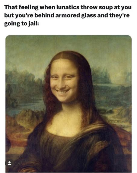 #MonaLisa #soup #art