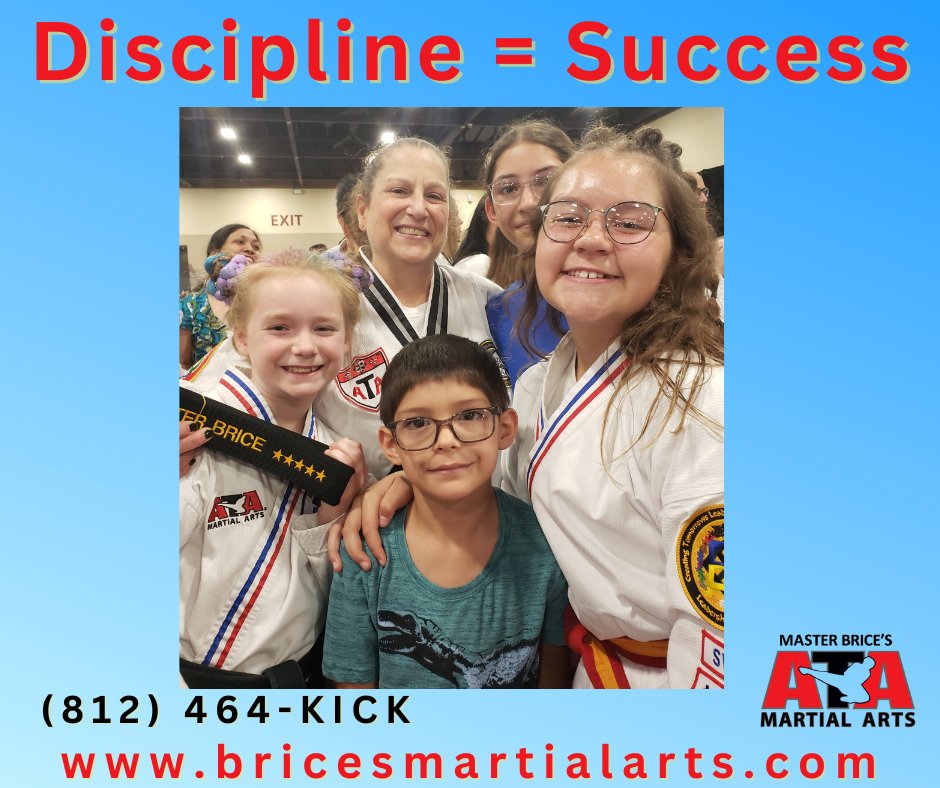 BriceMartialArt's tweet photo. Self-Discipline can help your child to use Problem-Solving skills to think about alternative solutions to problems.
#TeamBrice #bricesma #martialarts #atamartialarts #ATA #taekwondo #Discipline #PositiveDiscipline #EffectiveDiscipline #DisciplineMatters https://t.co/LGtuScmH6J