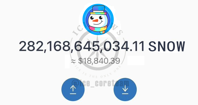 ice_coreteam's tweet photo. ☃️Want to have #snow?

Like❤️ + retweet🔄 this and follow @ice_coreteam 

🌈You may be the luckiest person.
@ice_blockchain #icenetwork #Pinetwork #CoreDAO #worldcoin #Avive #Sidracoin https://t.co/Qic6QAJiLa