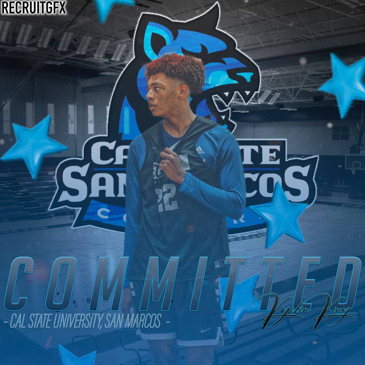 COMMITTED! 🤍💙