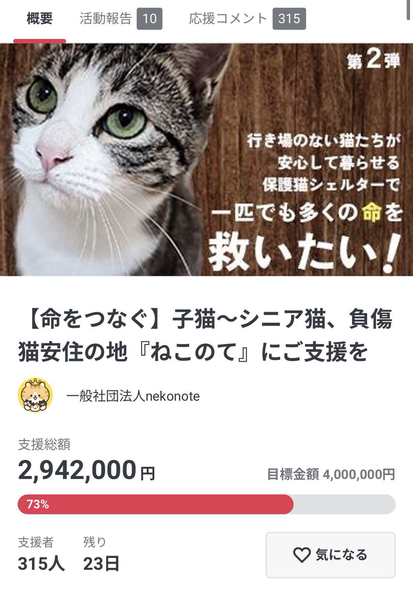 aims2koz's tweet photo. 【緊急事態】
以前からお話しています退去の件について詳細をクラウドファンディングの活動報告にてアップしました。読んでいただけたら幸いです🙇‍♀️

⬇️活動報告
https://t.co/iwHrtgzfbk

⬇️保護猫シェルタープロジェクト
https://t.co/6vfVmFxJBw https://t.co/k38NaPkkSP