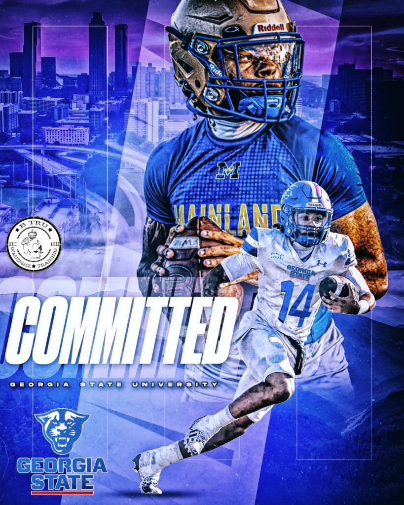 GOD I THANK YOU 1000% committed!! Go panthers💙!!! @CoachSElliott @CoachLandis22 @GeorgiaStateFB @COACH217ROLAND @coachpaxia @TheMainlandHSFB @ChrisBoyleDBNJ @baylintrujillo @AdvancedQBCamp