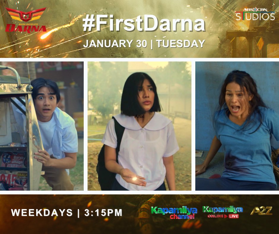 JRBcreativeprod's tweet photo. Hanggang kailan MAGLILIYAB ang LAKAS at KAPANGYARIHAN ni Leonor?❤️🔥 Kilalanin ang #FirstDarna ngayong Tuesday sa Mars Ravelo’s #Darna | 3:15PM sa Kapamilya Channel, Kapamilya Online Live at A2Z!✨
#JRBCreativeProd https://t.co/S3s3a5rwLR