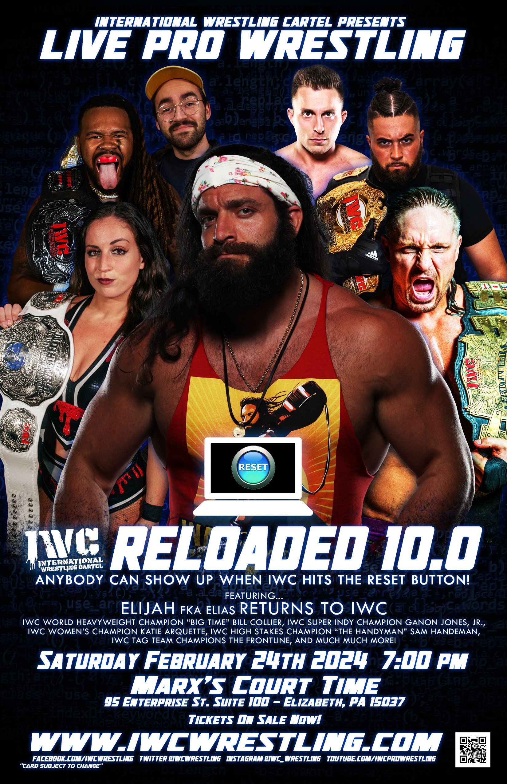 Iwc wrestling cheap