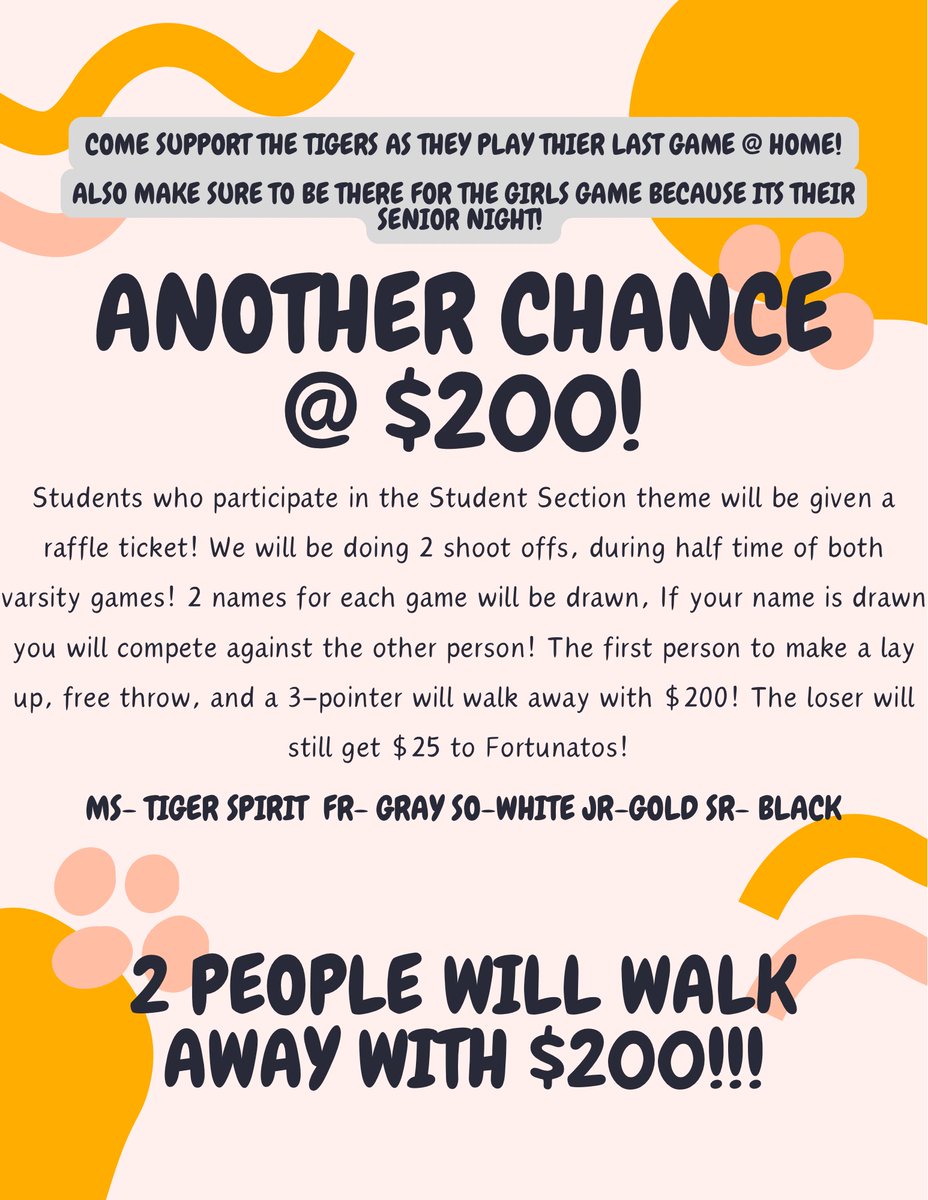 THS Student Section tweet media