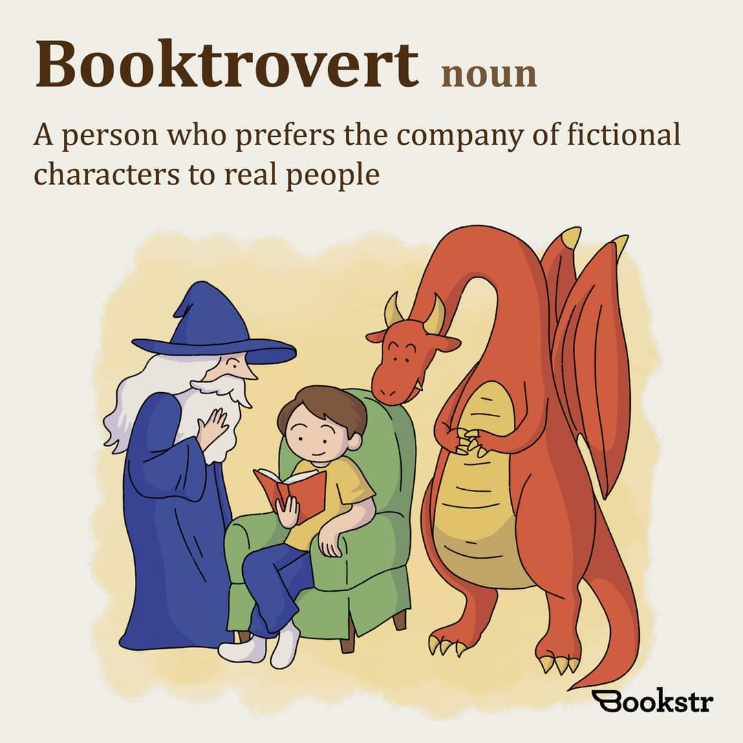 I am a Booktrovert! 🙂