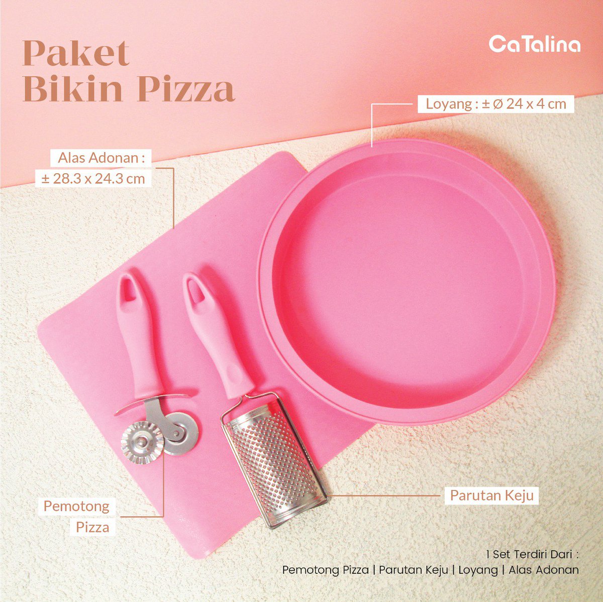 ksrtulipid's tweet photo. 🛒Untuk pembelian &amp; pemesanan produk, bisa 𝐤𝐥𝐢𝐤 𝐥𝐢𝐧𝐤 𝐩𝐚𝐝𝐚 𝐛𝐢𝐨 ya!

#cetakan #loyang #bikinkue #resepkue #spatula #grosir #alatmasak #masakanindonesia #masakanjawa #idemasak #dapur #cake #bikincake #resepcake https://t.co/GSfkmV3Rlb