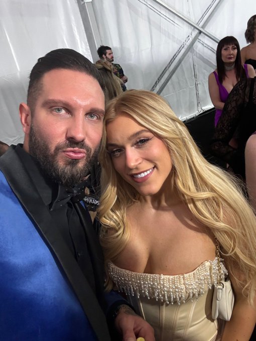 2 Brits! One carpet! #AVN Thank you for being my Beautiful date @ellebrookeuk for your First AVN!  #worldchamp<a href="/tag/avn"class="tags">#AVN</a><a href="/tag/worldchamp"class="tags"><span>#worldchamp</span></a>