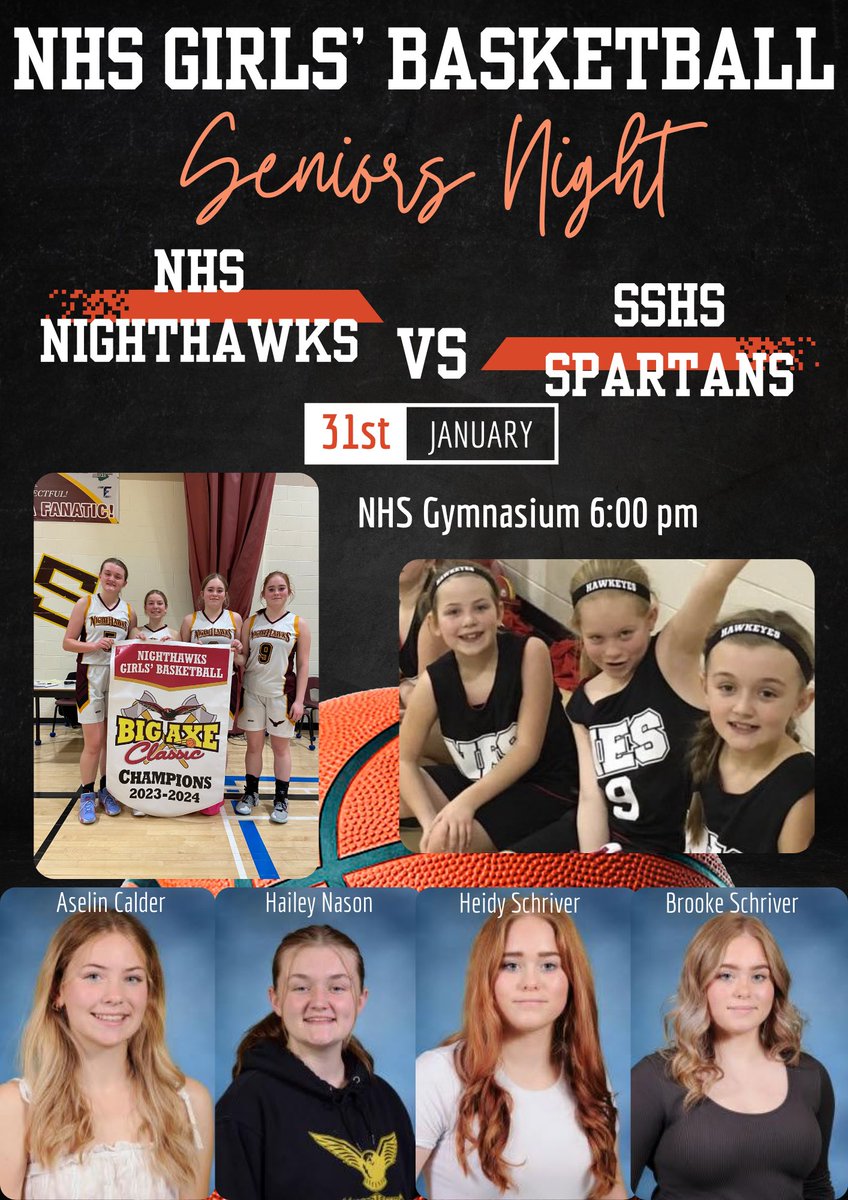 Come on out for Seniors Night!