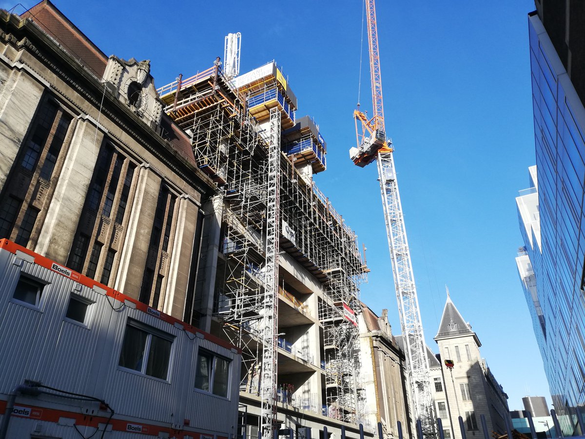 marielle19721's tweet photo. Het mooie #rotterdam @rotterdam #centrum waar veel gesloopt/gebouwd word #historie 💪🏗️💚💯 https://t.co/QMoD2ODHLR