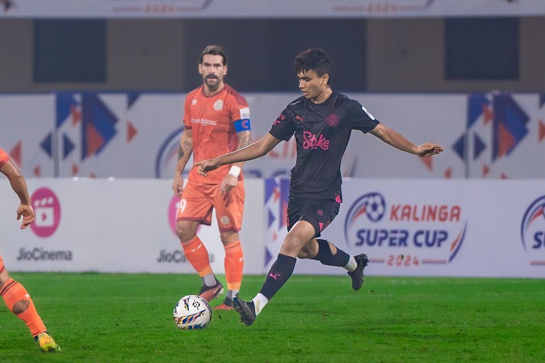 FootyIndia_'s tweet photo. 🔴 EXCLUSIVE ⬇️

🎙️ Franklin Nazareth • "Things have been really good lately except for our semi final loss against Odisha. Still gutted about the loss, but now we work even harder and move on to our next objective collectively." https://t.co/y1FTmpy9y5