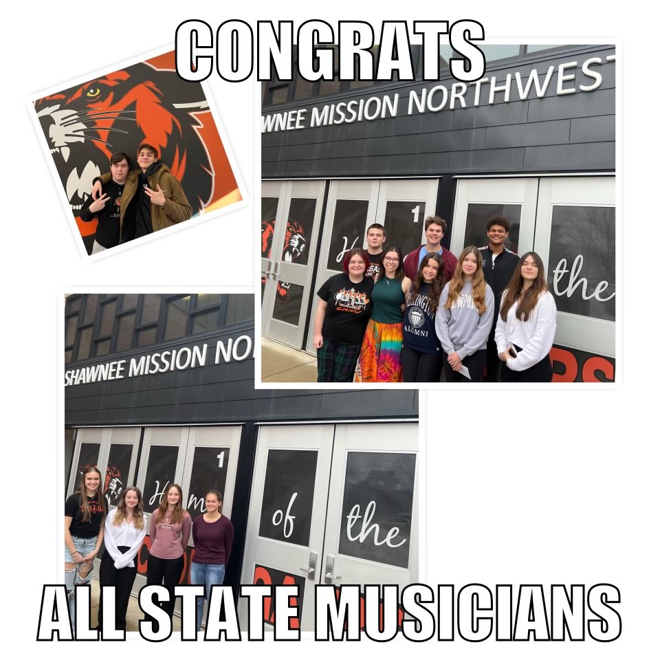 Congratulations to our very own ALL STATE MUSICIANS 👍🏼🧡🐾🖤⁦<a href="/smnwbands/">@SMNWBands</a>⁩ ⁦<a href="/ChoirSmnw/">SMNW Choir</a>⁩ #smnworchestra ⁦<a href="/SMNWAthletics/">SMNW Athletics</a>⁩ ⁦<a href="/smnw_office/">SMNW Office</a>⁩ ⁦<a href="/theSMSD/">SM School District</a>⁩ ⁦<a href="/KSHSAA/">KSHSAA</a>⁩