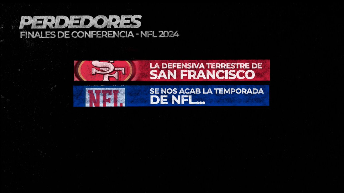Me dueles, Lamar. Me dueles mucho. 

Lamar Jackson y los Ravens son uno de los perdedores de las Finales de Conferencia. 😞