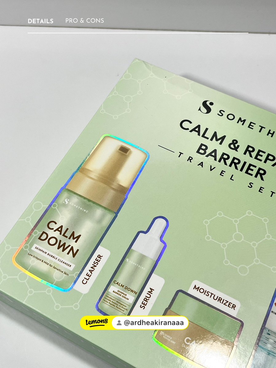 ardheakrn's tweet photo. Akhirnya cobain travel set calm down dari @Somethinc4u 
☆ ─── ⋆⋅ 🤍⋅⋆ ─── ☆ https://t.co/nkdOqnHchH