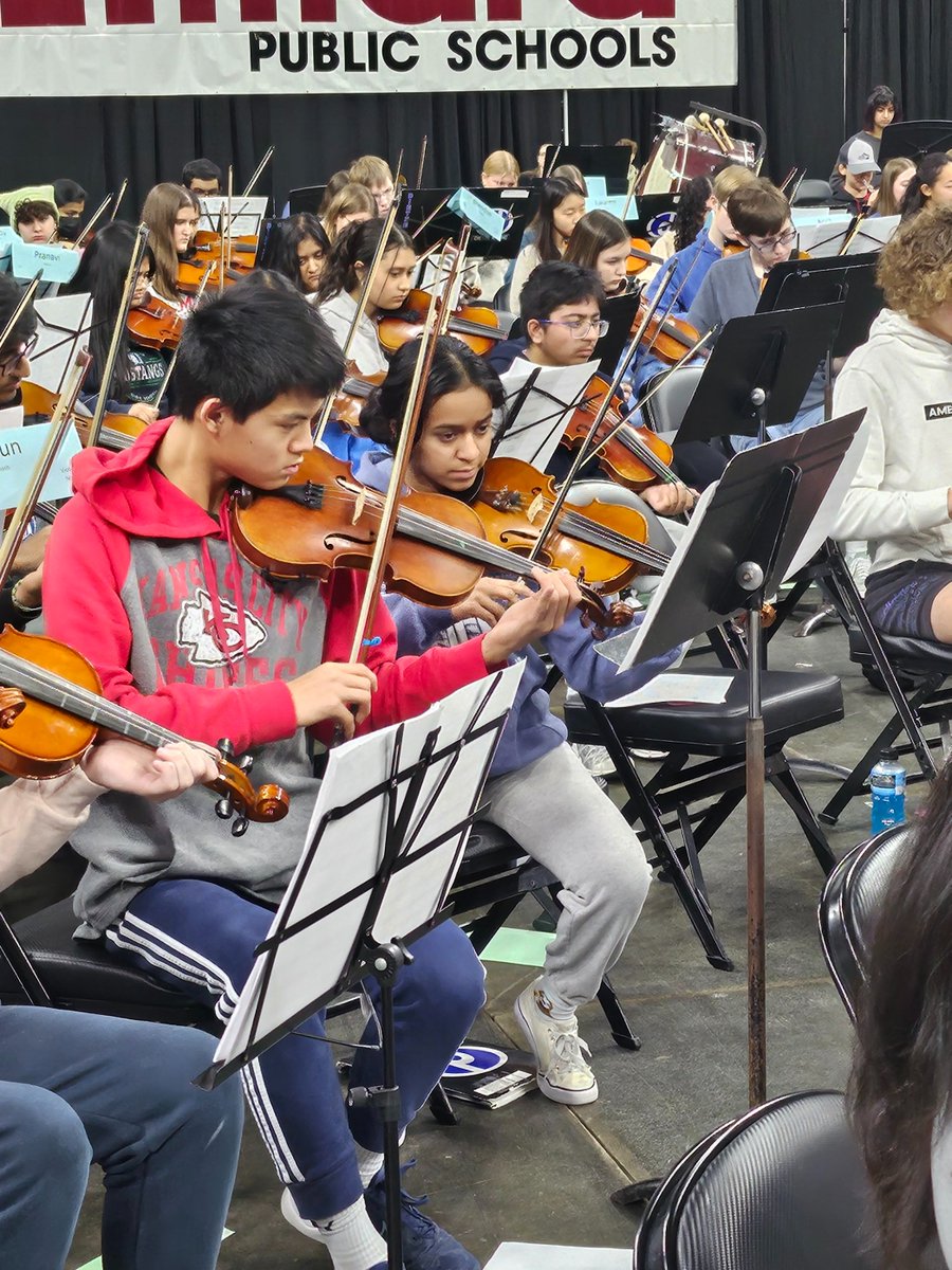 Great job at All-Millard Orchestra Kids!